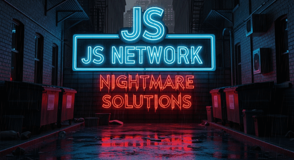 JS Network is more than a blog; it's a collection of 'Nightmare Solutions'.