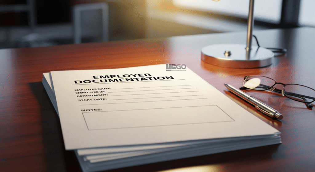 Employer documentation placeholder